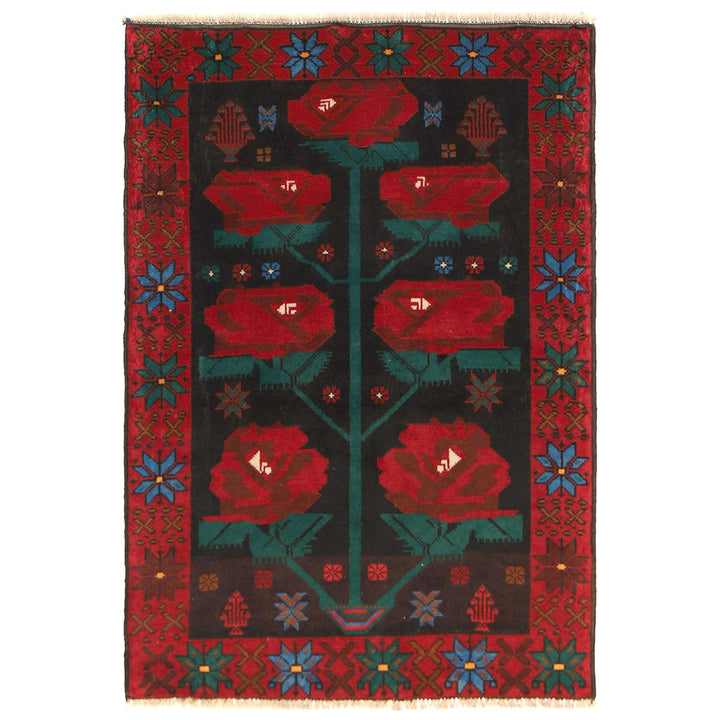 Baluchi Rug 2' 8" x 4' 2" - No. AL61607