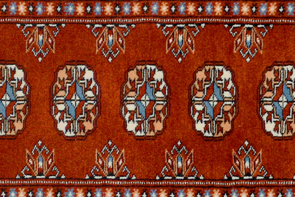 Sienna Sienna Oriental Bokhara Runner 2' 7 x 9' 11 - No. 11958 - ALRUG Rug Store