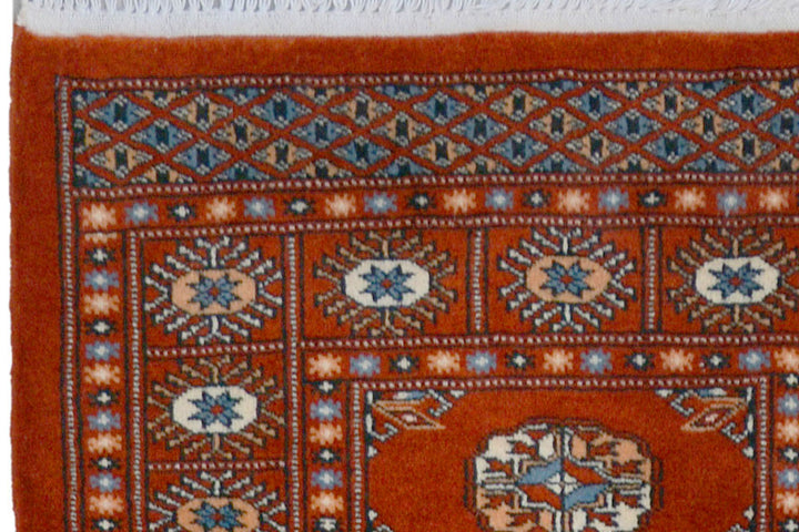 Sienna Sienna Oriental Bokhara Runner 2' 7 x 9' 11 - No. 11958 - ALRUG Rug Store