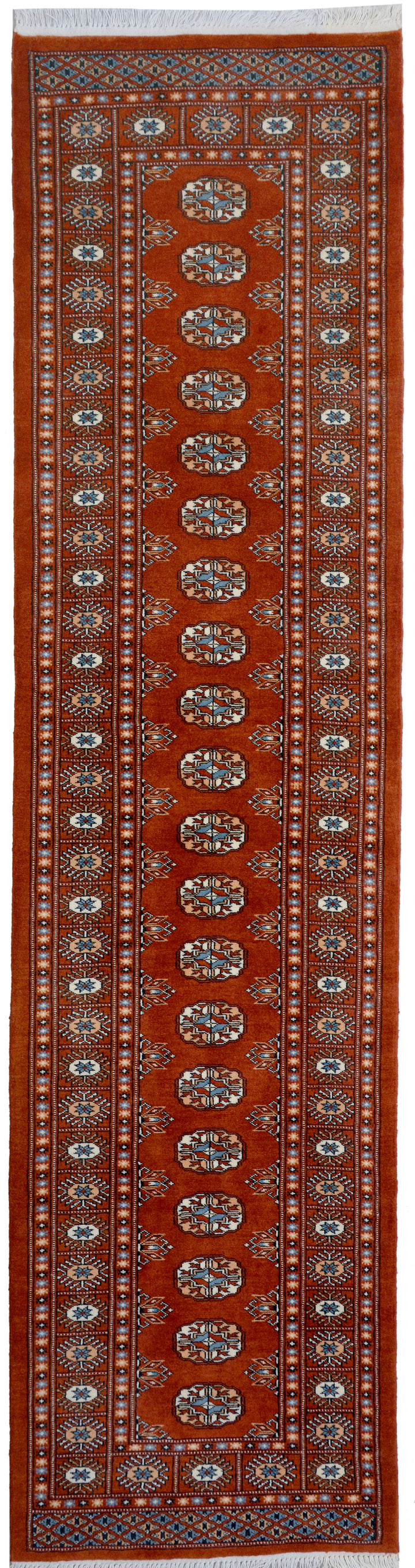 Sienna Sienna Oriental Bokhara Runner 2' 7 x 9' 11 - No. 11958 - ALRUG Rug Store