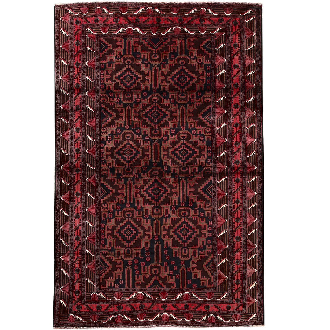 Baluchi Rug 6' x 9' 5 (ft) - No. AL88388 - ALRUG Rug Store