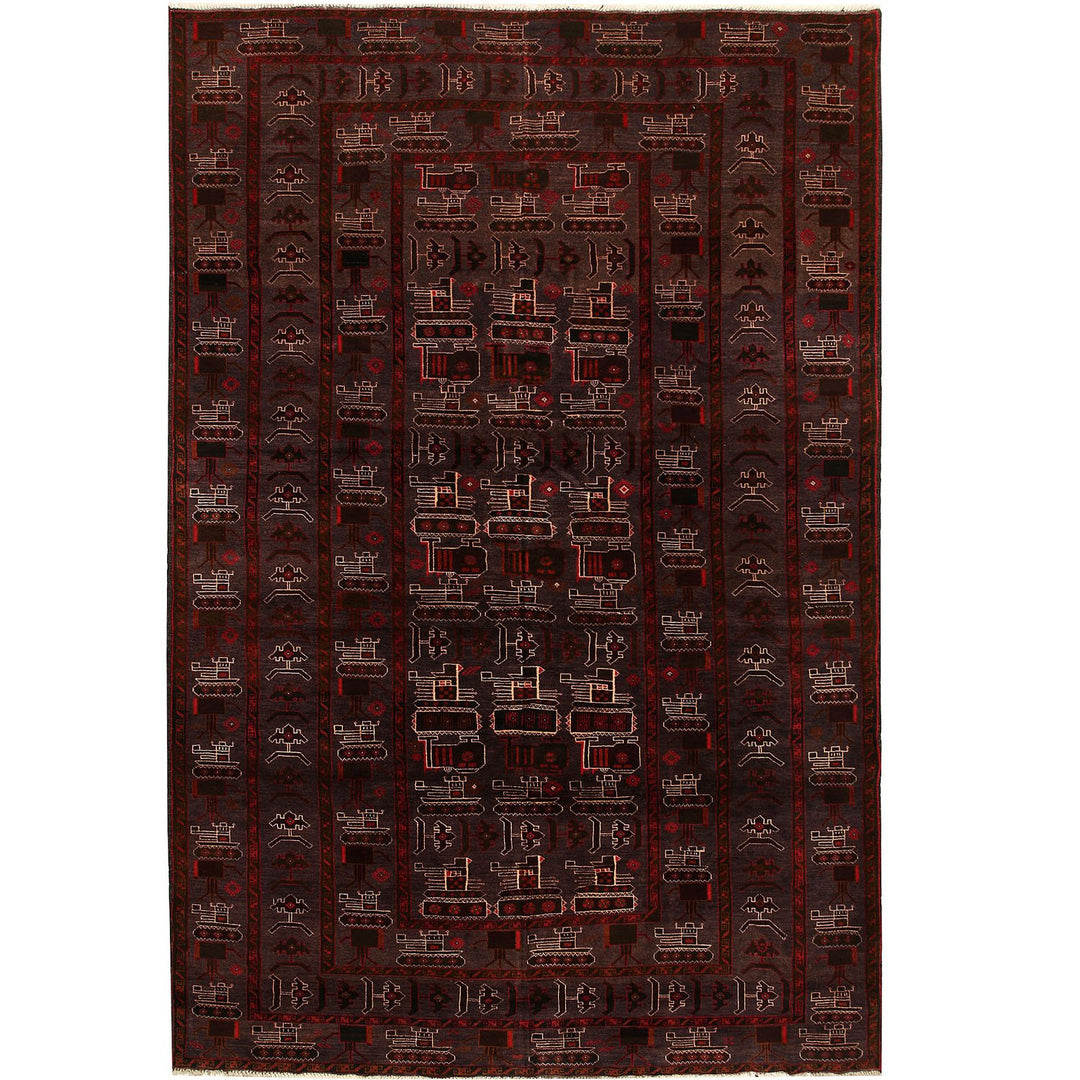 War Rug 6' 2 x 9' 7 (ft) - No. AL47880 - ALRUG Rug Store