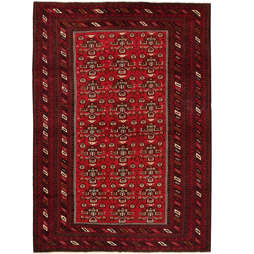 Baluchi Rug 6' 7 x 10' 3 (ft) - No. AL29229 - ALRUG Rug Store