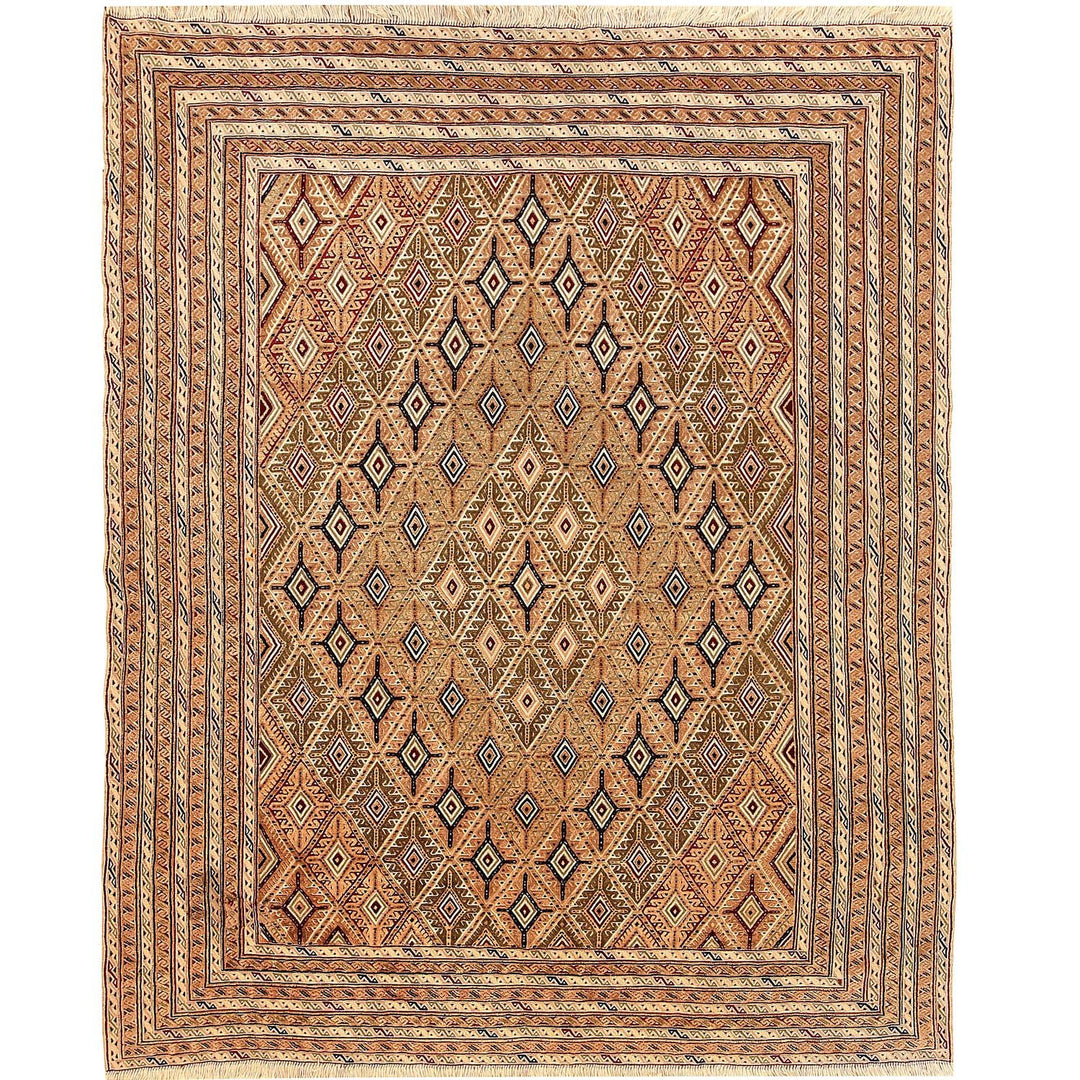 Nakhunak Kilim 5' 2 x 6' 3 (ft) - No. AL96290 - ALRUG Rug Store