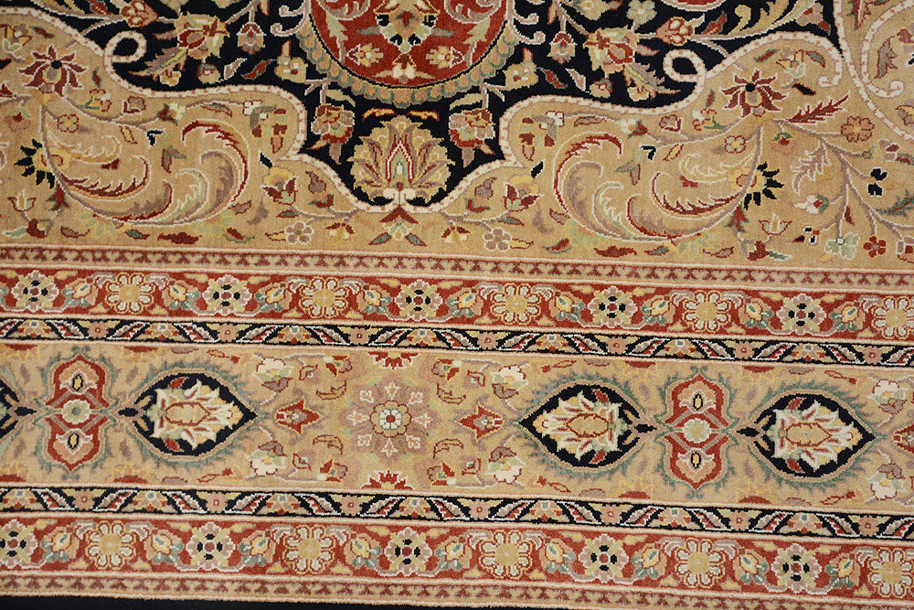 Black Kirman 8' x 10' - No. 12486 - ALRUG Rug Store