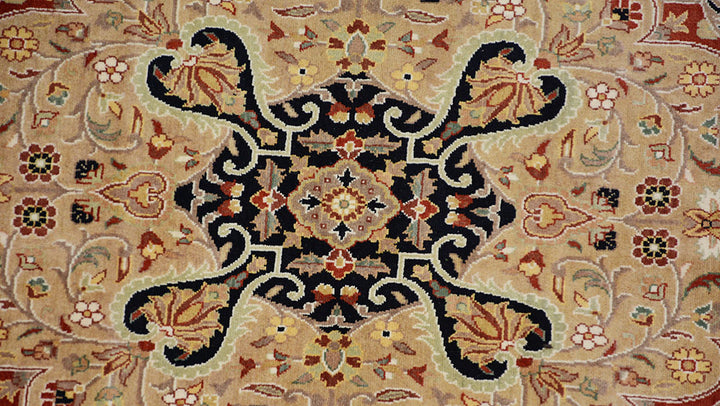 Black Kirman 8' x 10' - No. 12486 - ALRUG Rug Store