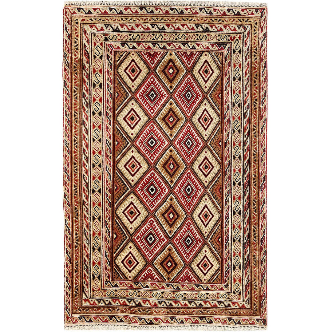 Nakhunak Kilim 2' 8 x 4' 4 (ft) - No. AL51547 - ALRUG Rug Store