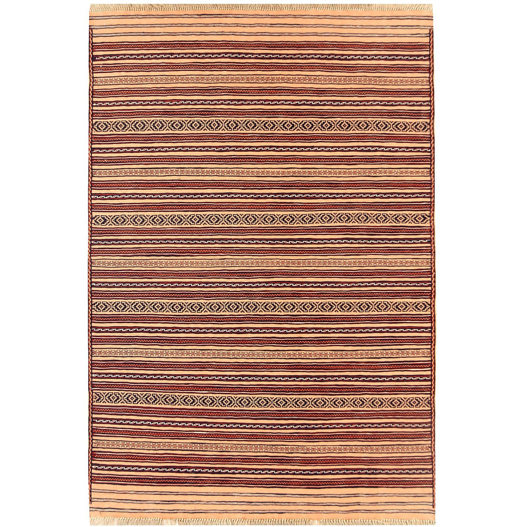 Laghari Kilim 3' x 4' 6" (ft) - No. AL19066 - ALRUG Rug Store