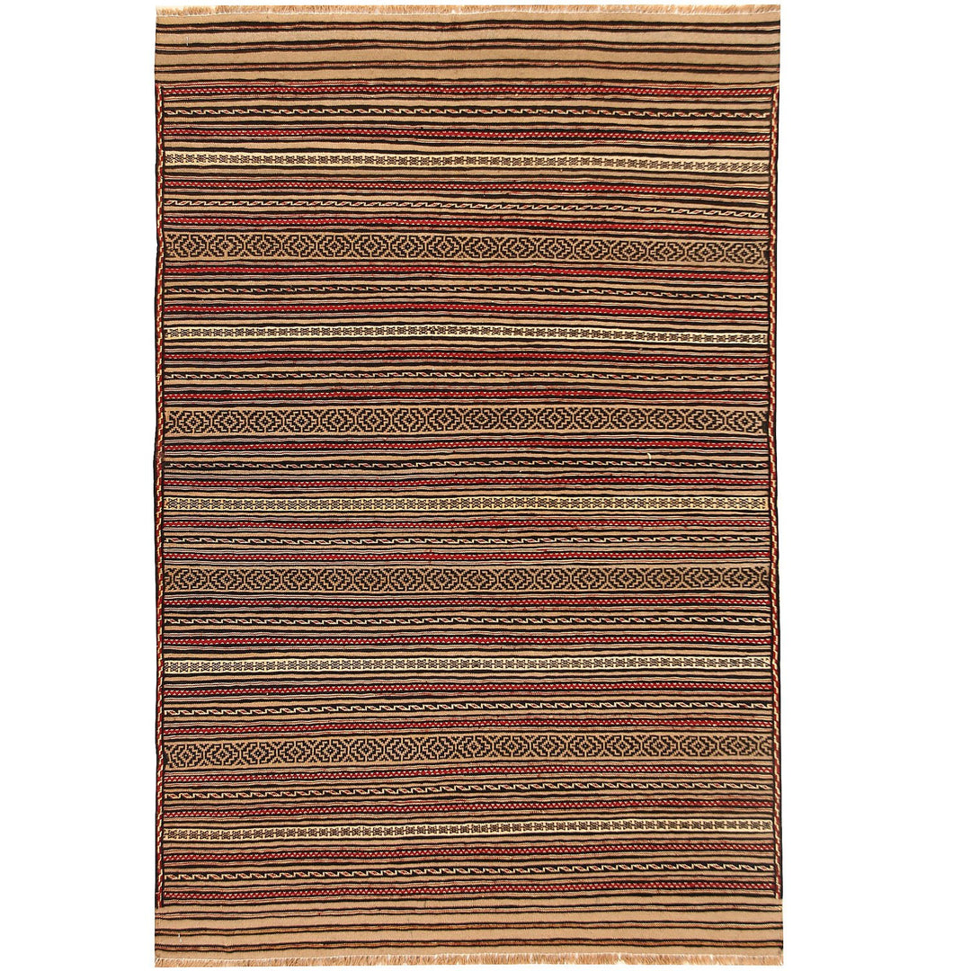 Laghari Kilim 3' 1"  x 4' 1" (ft) - No. AL73614 - ALRUG Rug Store