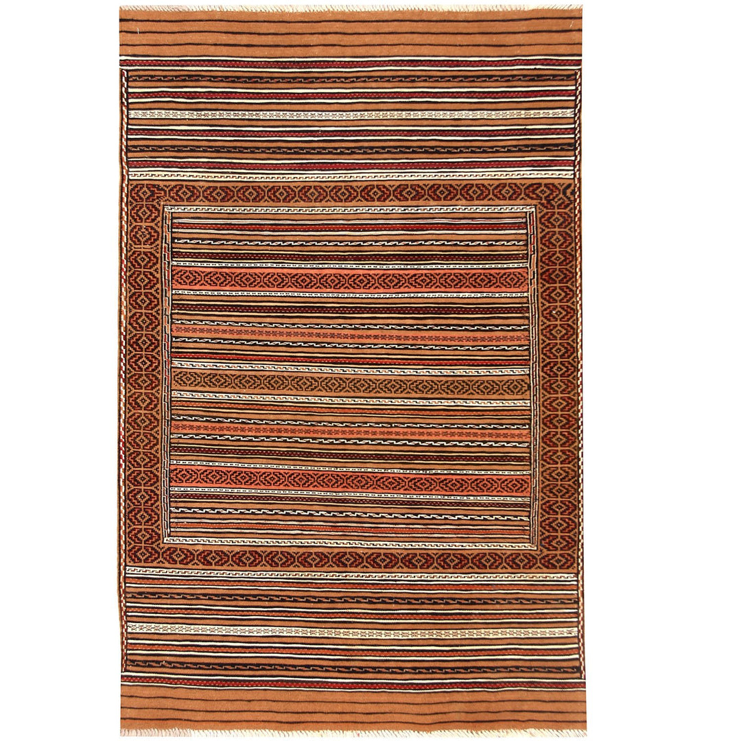 Laghari Kilim 2' 9"  x 4' 5" (ft) - No. AL71375 - ALRUG Rug Store