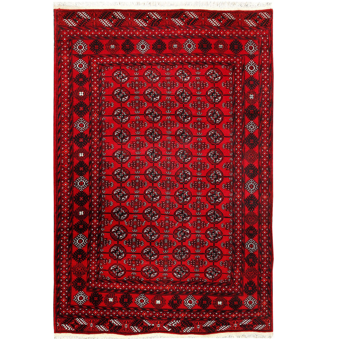 Bokhara Rug 4' x 6' 2 (ft) - No. AL14995 - ALRUG Rug Store