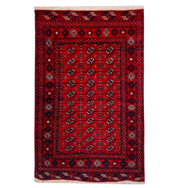 Bokhara Rug 3' 9 x 6' 3 (ft) - No. AL10579 - ALRUG Rug Store