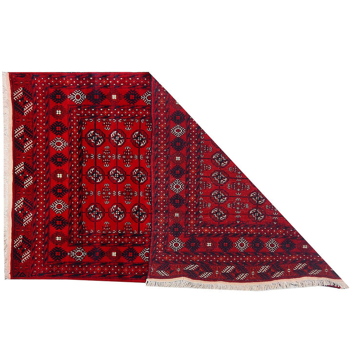 Bokhara Rug 3' 9 x 6' 3 (ft) - No. AL10579 - ALRUG Rug Store