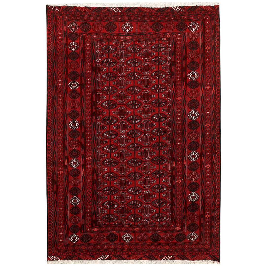 Bokhara Rug 3' 9 x 5' 9 (ft) - No. AL13374 - ALRUG Rug Store