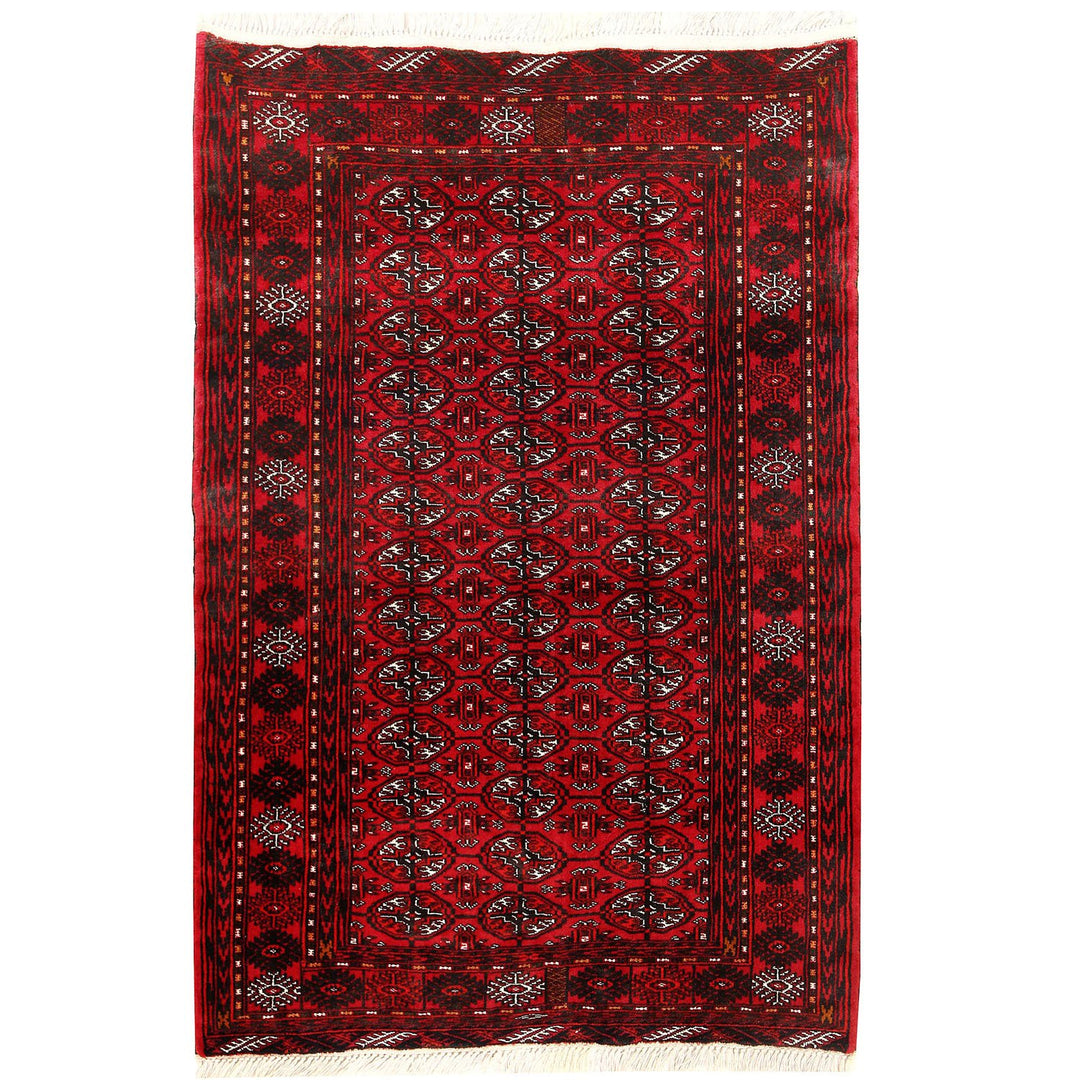 Bokhara Rug 3' 1 x 4' 5 (ft) - No. AL40727 - ALRUG Rug Store