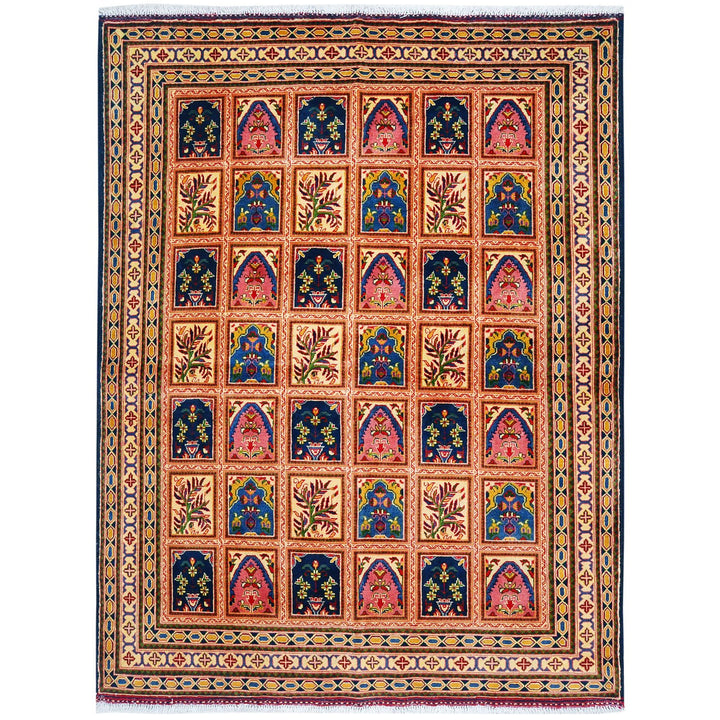 Fine Baluchi Rug 4' 8 x 6' 4 (ft) - No. AL83976 - ALRUG Rug Store