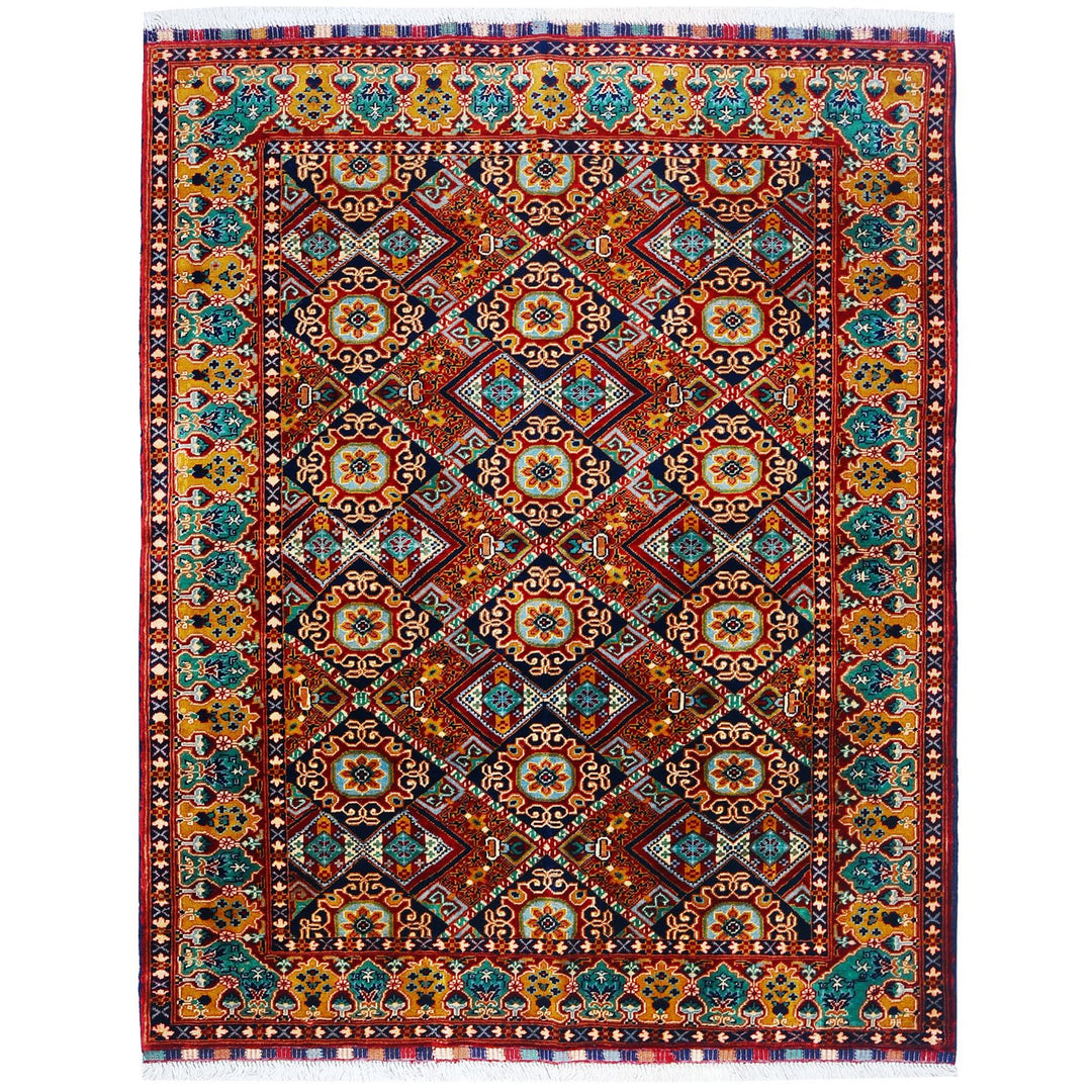 Fine Baluchi Rug 4' 7 x 6' 2 (ft) - No. AL17483 - ALRUG Rug Store