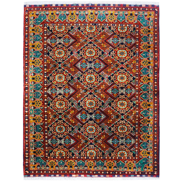 Fine Baluchi Rug 4' 7 x 6' 2 (ft) - No. AL17483 - ALRUG Rug Store