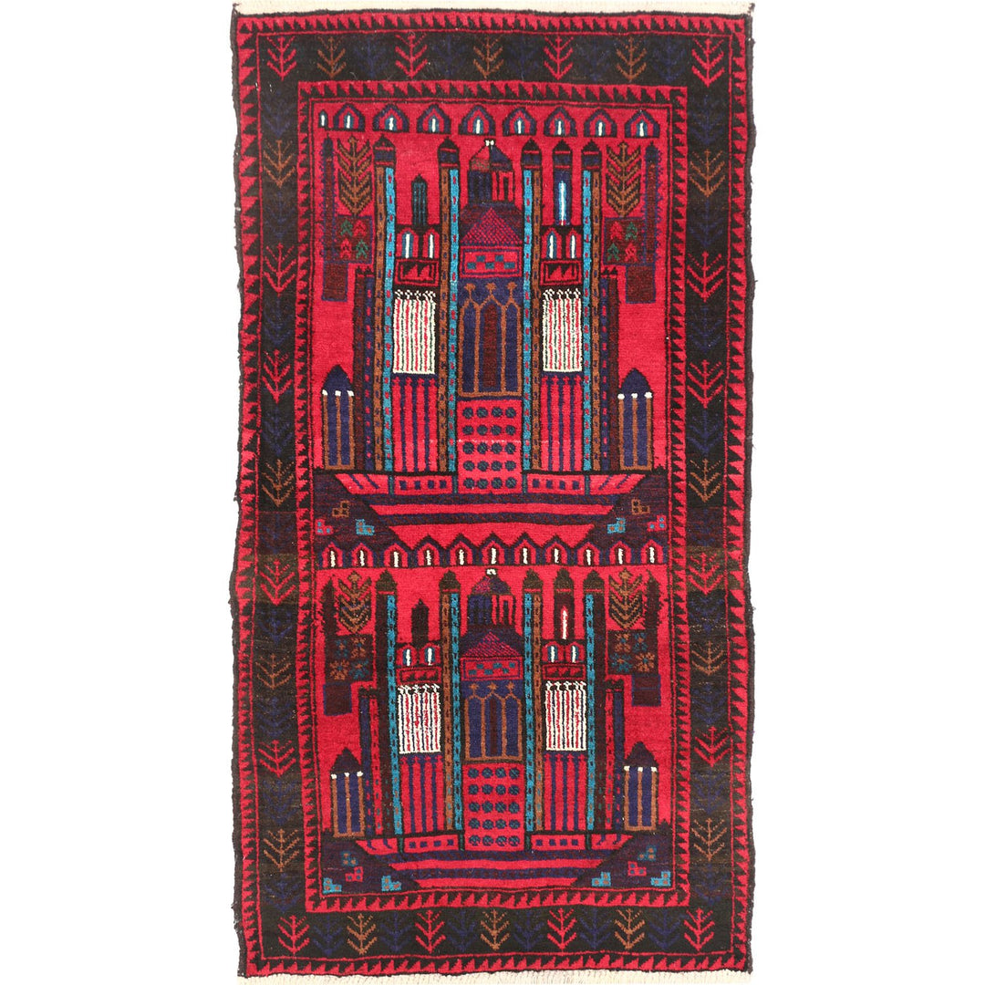 Prayer Rug 2' 8 x 4' 4 (ft) - No. AL24287 - ALRUG Rug Store