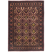 Baluchi Rug 3' 3" x 4' 6" (ft) - No. AL27334 - ALRUG Rug Store