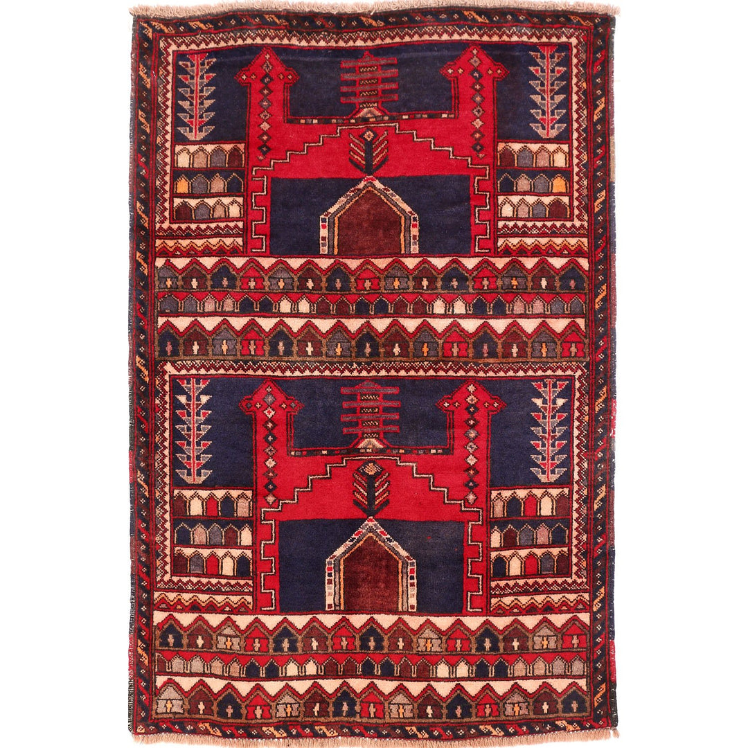 Prayer Rug 2' 7 x 4' 1 (ft) - No. AL58437 - ALRUG Rug Store