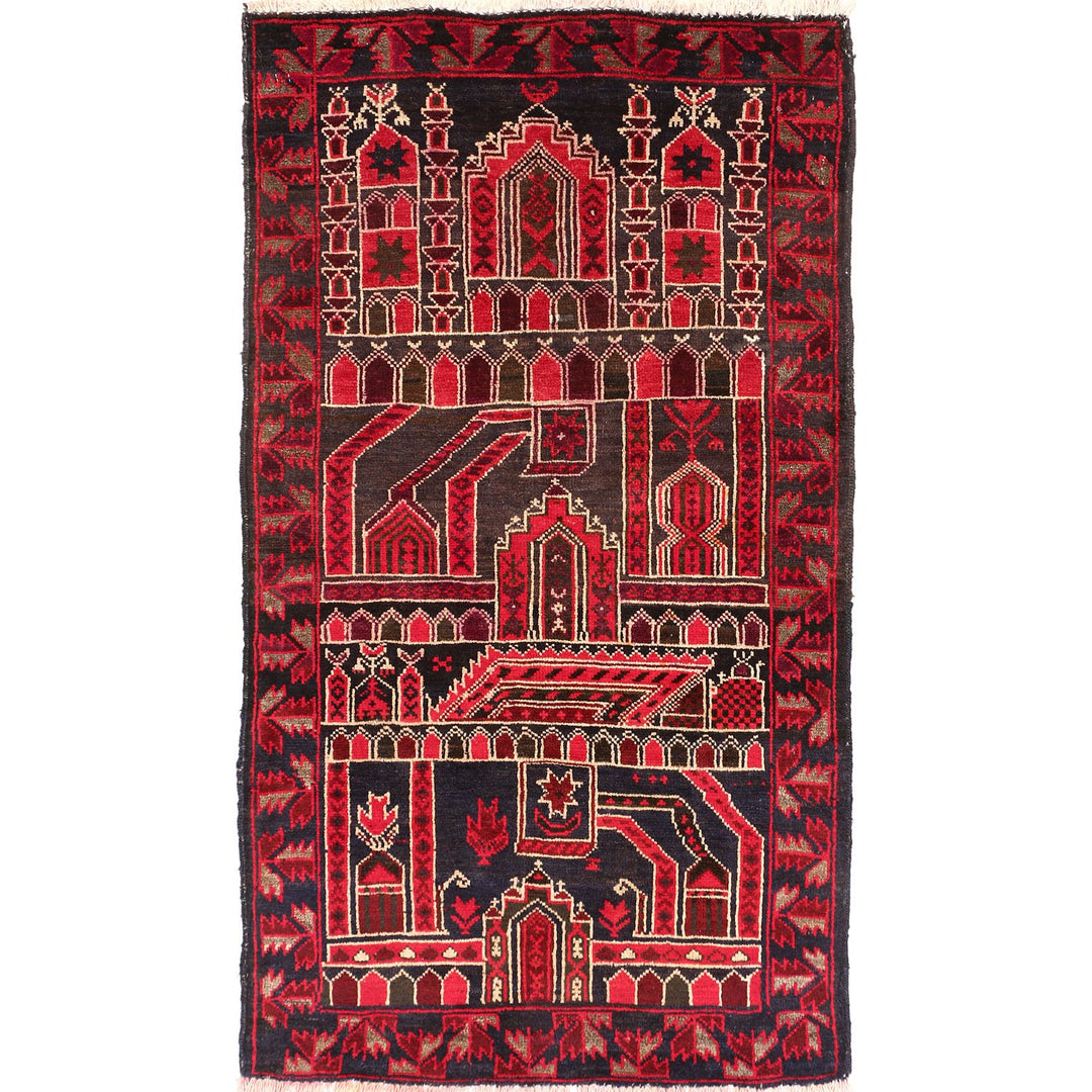 Prayer Rug 2' 6 x 4' 8 (ft) - No. AL25340 - ALRUG Rug Store
