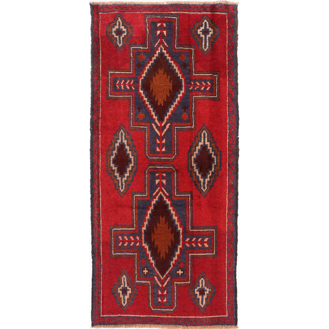 Baluchi Runner 2' 7 x 6' 1 (ft) - No. AL19738 - ALRUG Rug Store