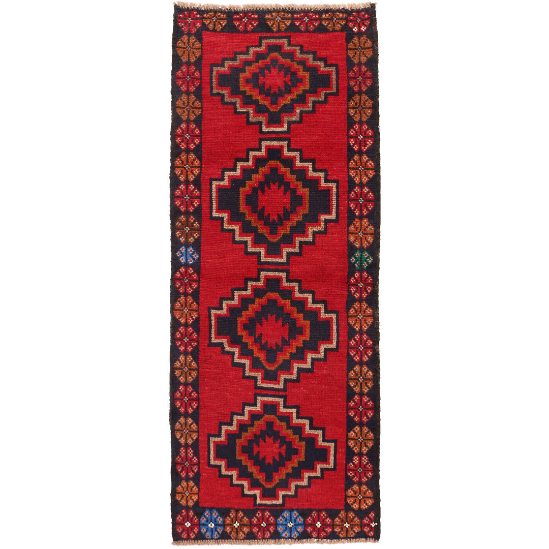 Baluchi Runner 2' 3 x 5' 9 (ft) - No. AL65871 - ALRUG Rug Store