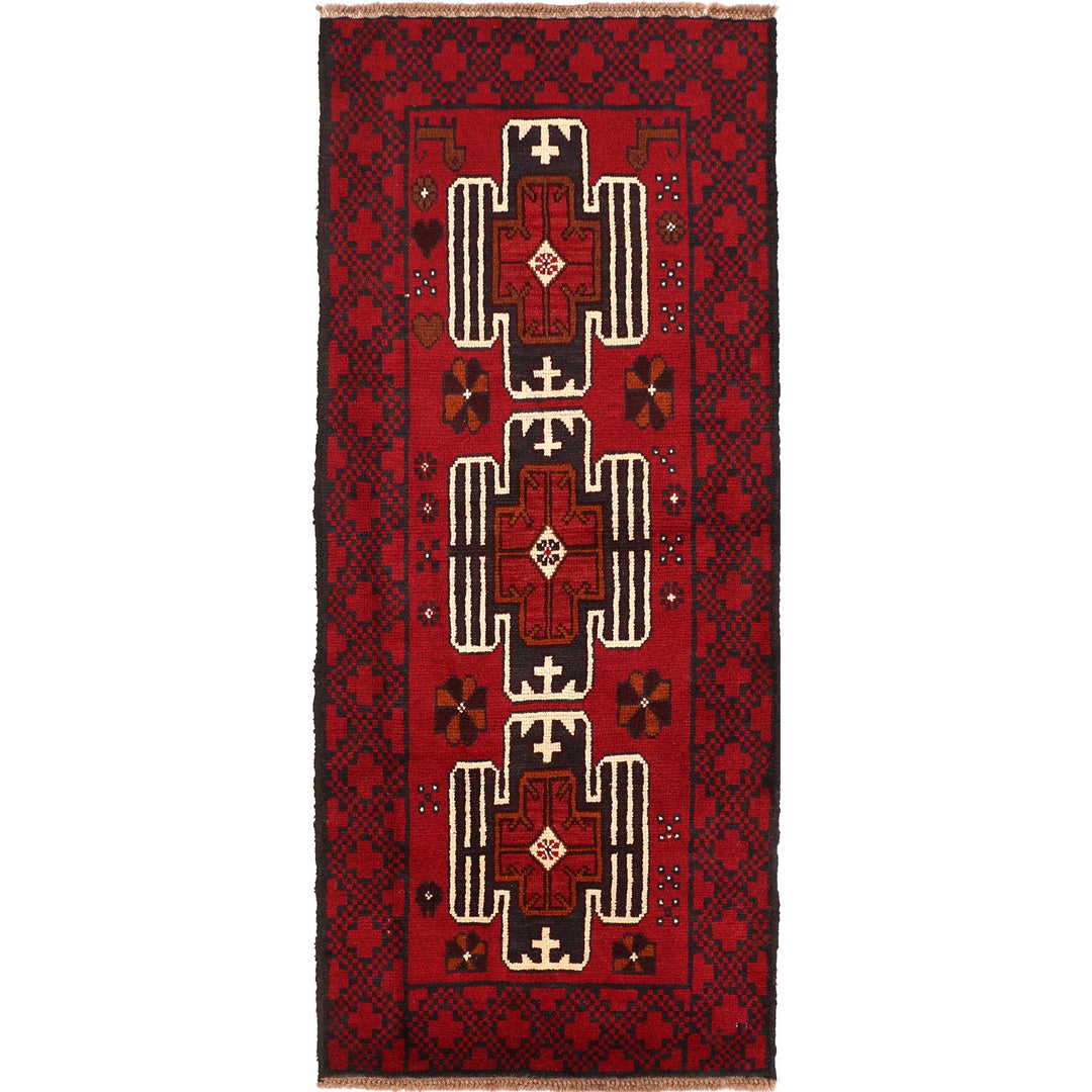 Baluchi Runner 2' 6 x 6' 4 (ft) - No. AL94939 - ALRUG Rug Store