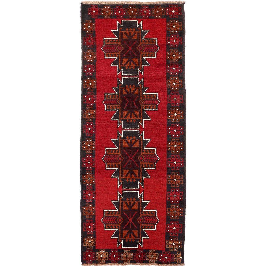 Baluchi Runner 2' 4 x 6' 2 (ft) - No. AL47605 - ALRUG Rug Store