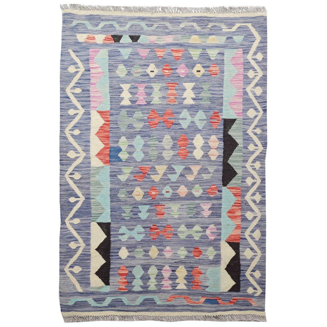 Vegetable Kilim 3' 4"  x 5'  (ft) - No. AL26902 - ALRUG Rug Store