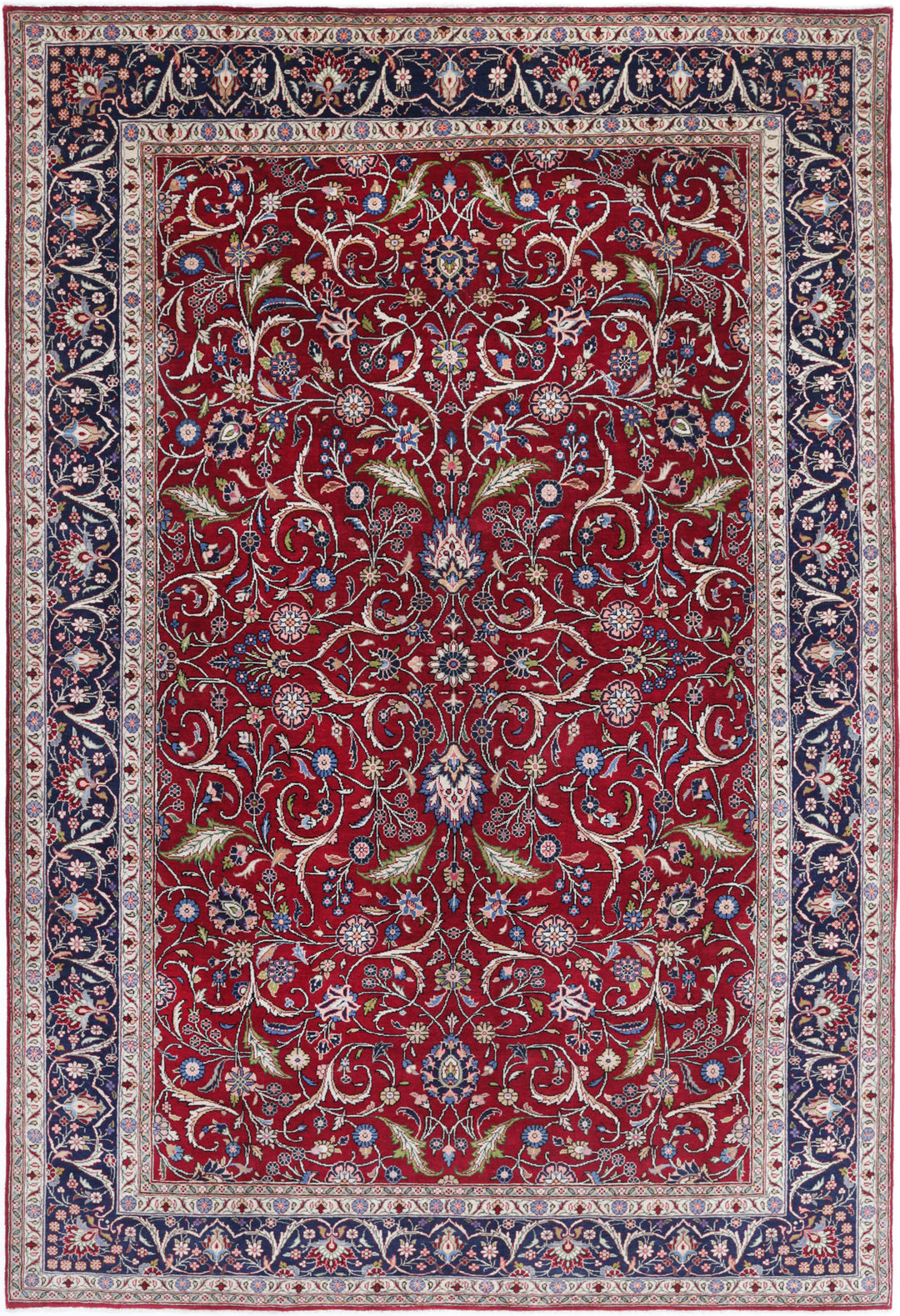 Mashad 6’ 7″ x 9’ 11” - No. AV99518 - ALRUG Rug Store