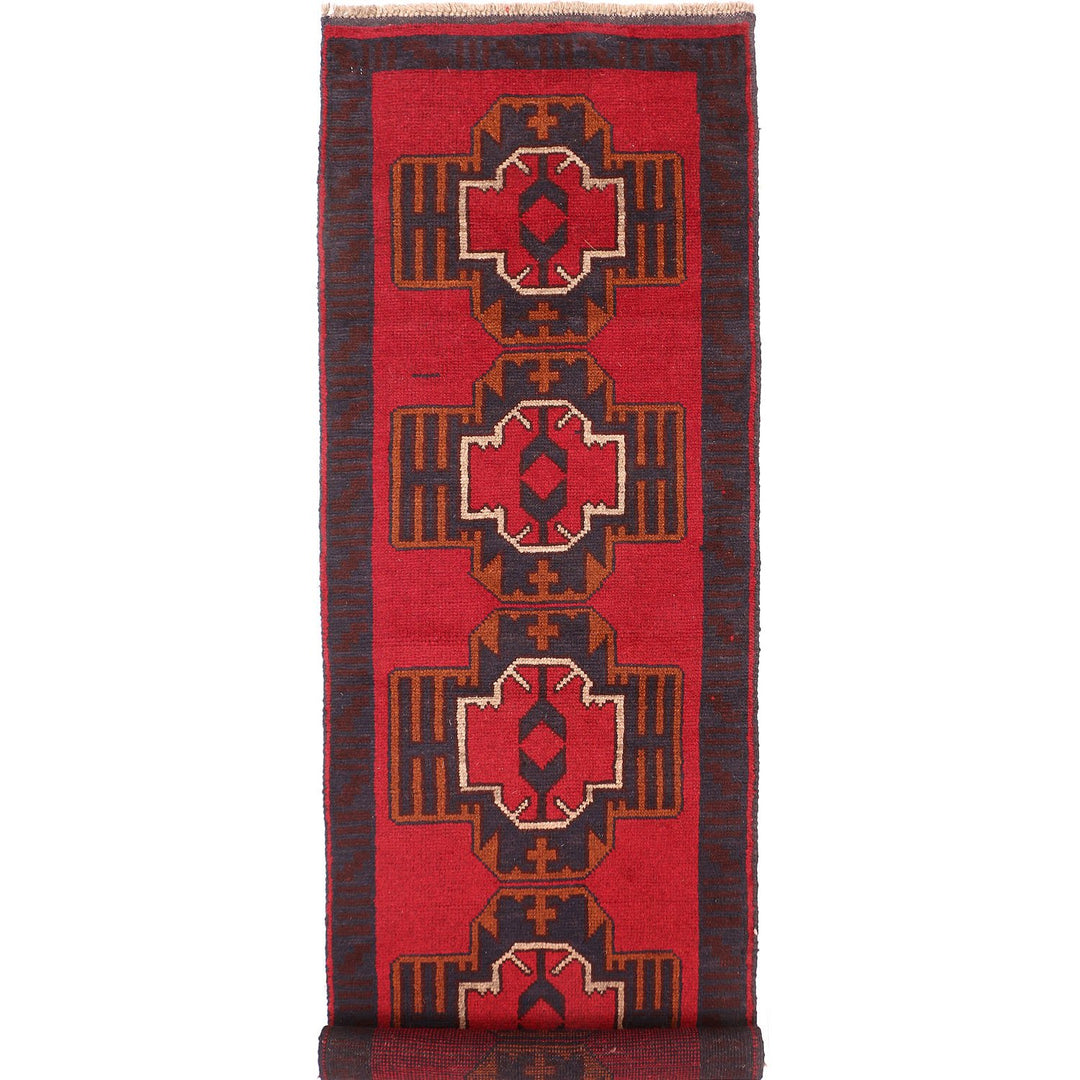 Baluchi Runner 2' 3 x 7' 8 (ft) - No. AL83577 - ALRUG Rug Store