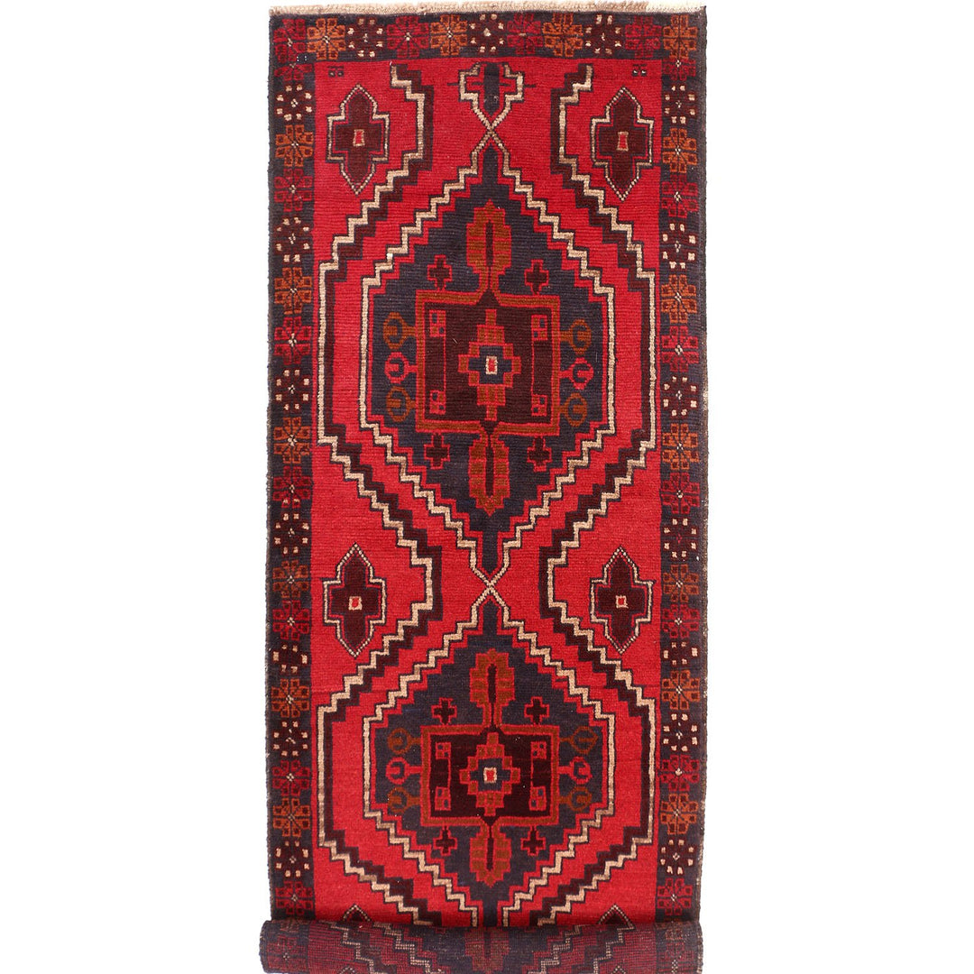 Baluchi Runner 2' 6 x 8' 4 (ft) - No. AL26222 - ALRUG Rug Store