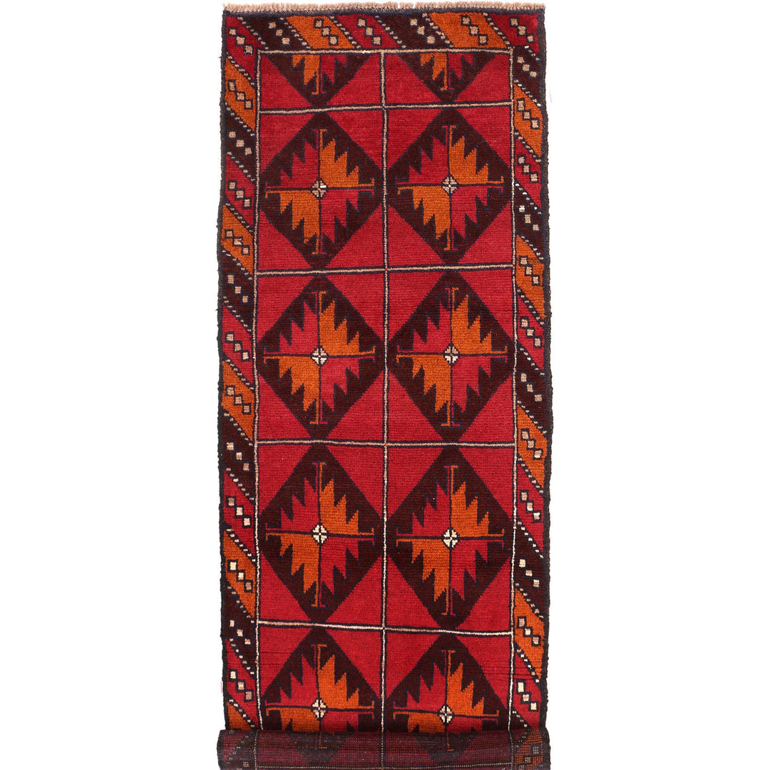 Baluchi Runner 2' 5 x 7' 9 (ft) - No. AL13351 - ALRUG Rug Store