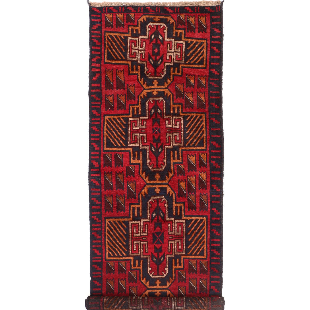 Baluchi Runner 2' 5 x 7' 8 (ft) - No. AL61193 - ALRUG Rug Store