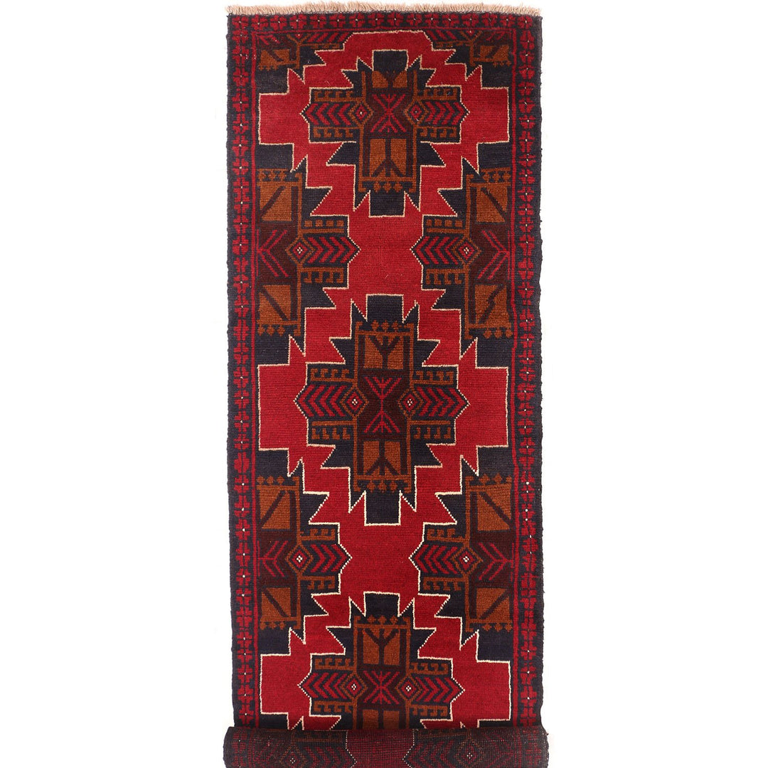 Baluchi Runner 2' 4 x 8' 5 (ft) - No. AL48390 - ALRUG Rug Store