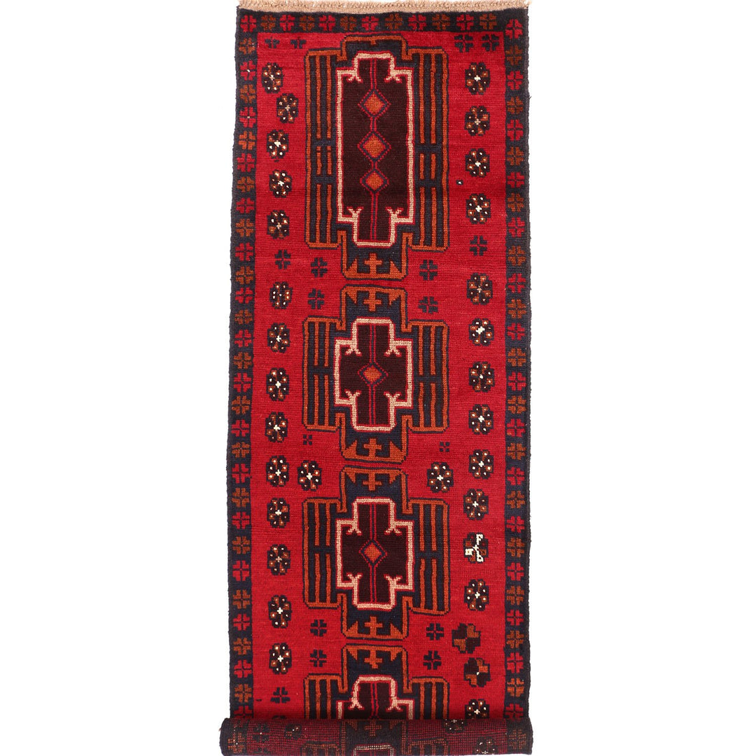 Baluchi Runner 2' 3 x 8' (ft) - No. AL66643 - ALRUG Rug Store