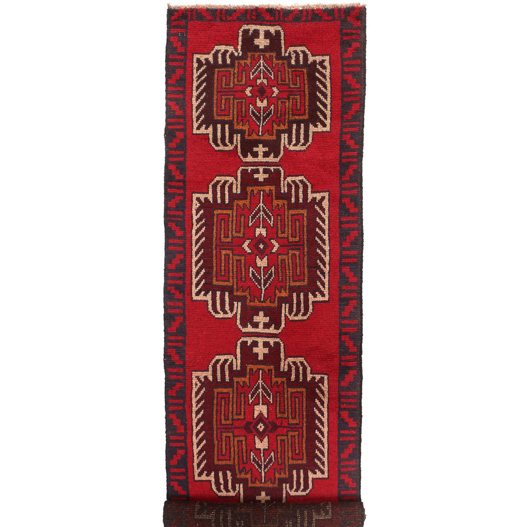 Baluchi Runner 2' 2 x 8' (ft) - No. AL44537 - ALRUG Rug Store