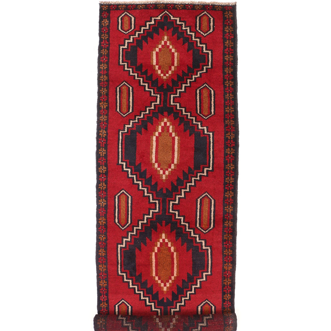 Baluchi Runner 2' 4 x 7' 9 (ft) - No. AL15926 - ALRUG Rug Store