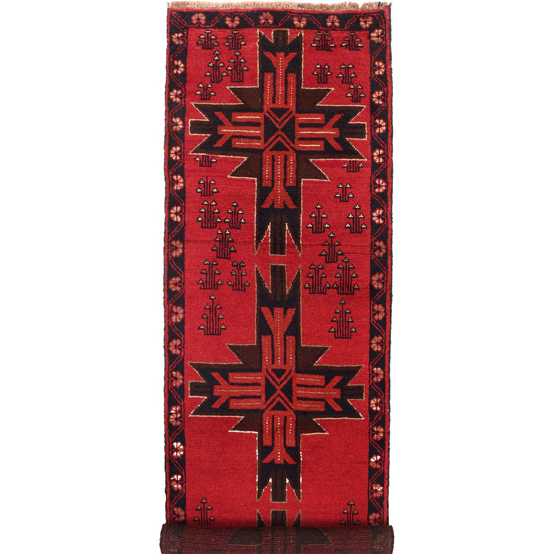 Baluchi Runner 2' 4 x 8' (ft) - No. AL64614 - ALRUG Rug Store