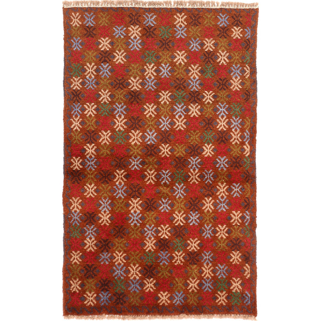 Kohistani Rug 2' 6 x 3' 9 (ft) - No. AL19823 - ALRUG Rug Store