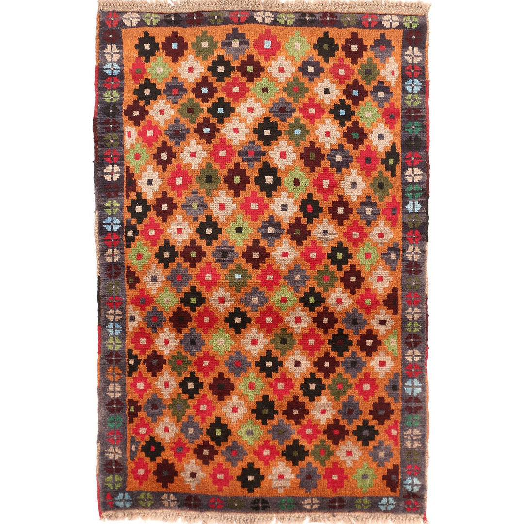 Kohistani Rug 2' 5 x 4' 1 (ft) - No. AL78452 - ALRUG Rug Store