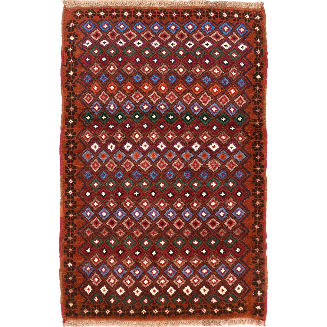 Kohistani Rug 2' 5 x 3' 8 (ft) - No. AL37336 - ALRUG Rug Store