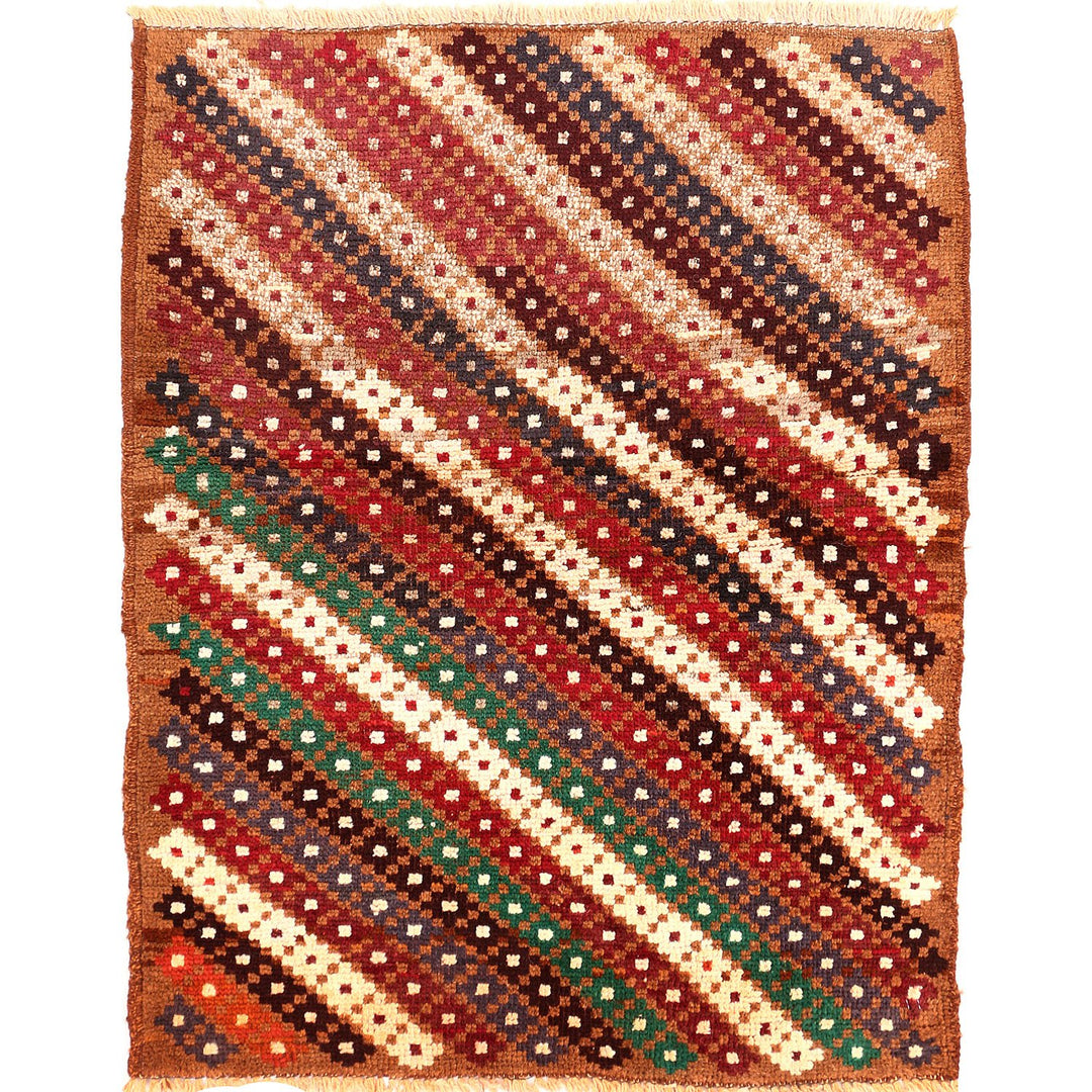 Kohistani Rug 2' 9 x 3' 7 (ft) - No. AL39445 - ALRUG Rug Store