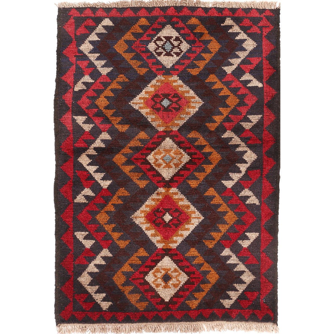 Kohistani Rug 2' 8 x 4' (ft) - No. AL64591 - ALRUG Rug Store
