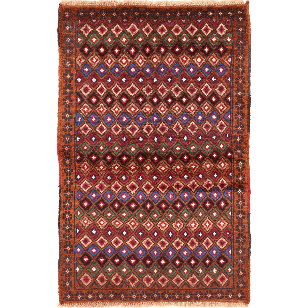 Kohistani Rug 2' 6 x 4' 1 (ft) - No. AL71593 - ALRUG Rug Store