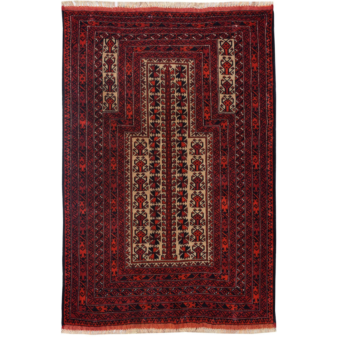 Prayer Rug 2' 9 x 4' 4 (ft) - No. AL70386 - ALRUG Rug Store