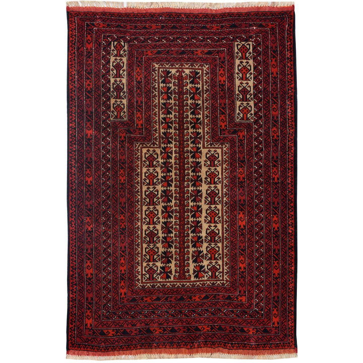 Prayer Rug 2' 9 x 4' 4 (ft) - No. AL70386 - ALRUG Rug Store