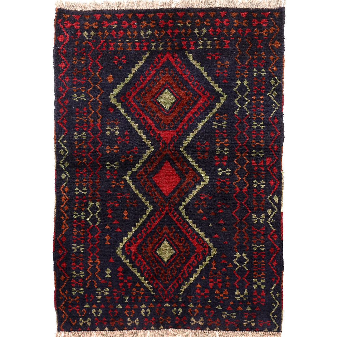 Kohistani Rug 2' 6 x 3' 7 (ft) - No. AL24595 - ALRUG Rug Store